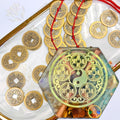 Five Emperor Coins with Bagua