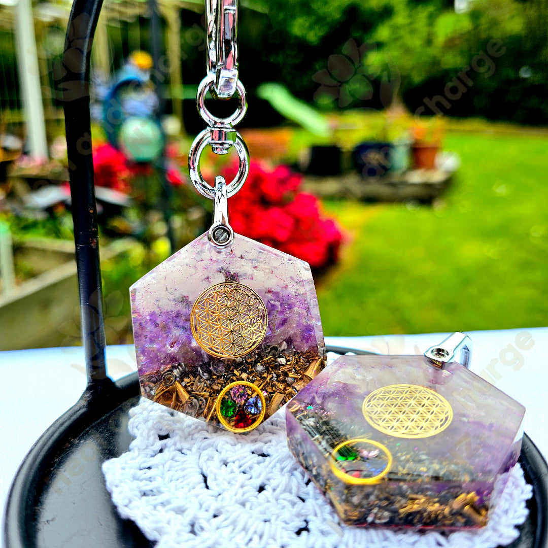 Keychain - Flower of Life