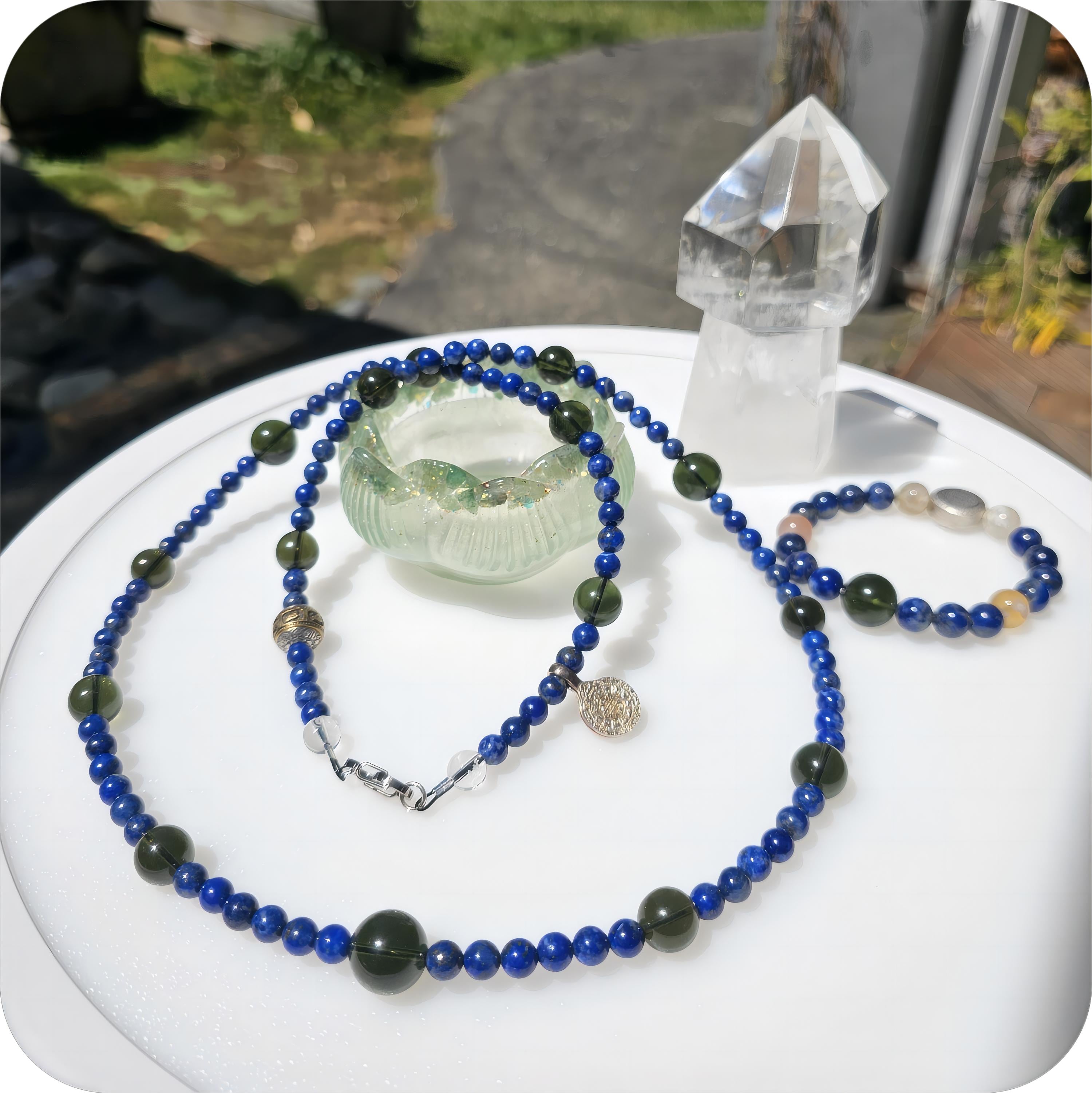 KFT-powered Necklace and Bracelet